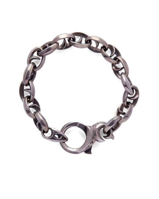 Stephen Webster Metallic Chain-Link Clasp Bracelet
