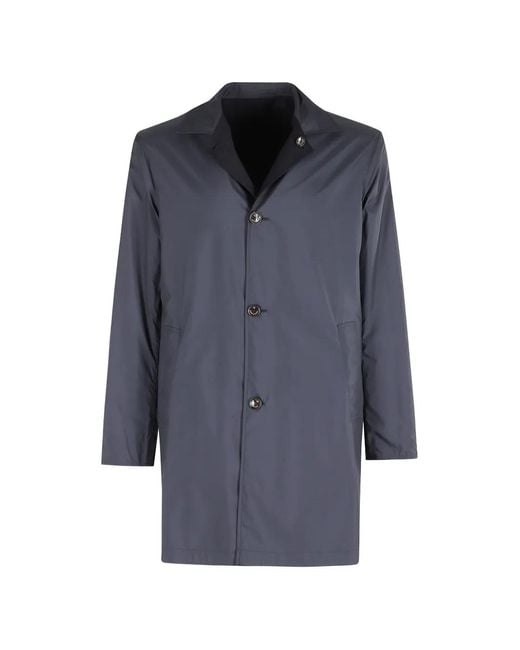 Montecore Blue Trench À Design Réversible for men