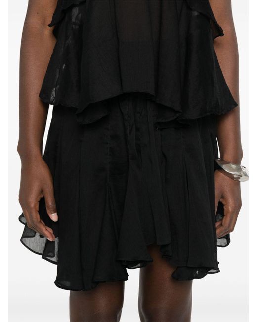 Isabel Marant Black Anael Mini Skirt
