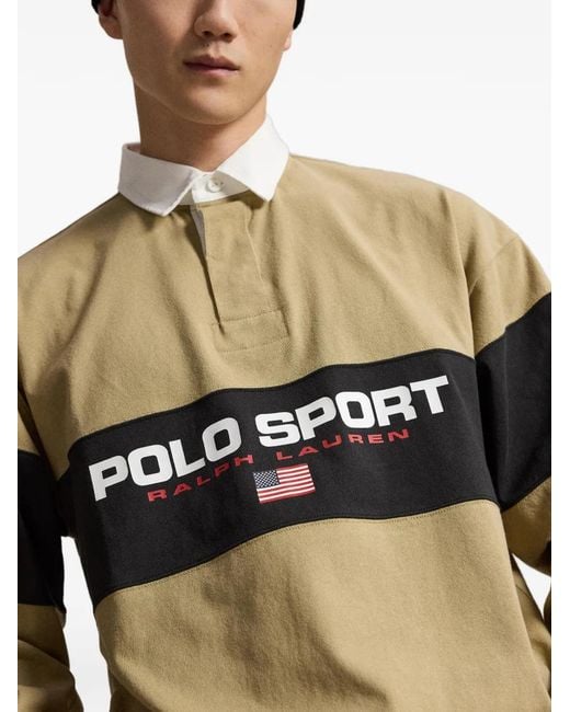 Polo Ralph Lauren Brown Polo À Design Colour Block for men