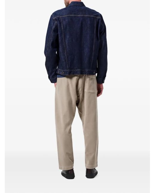 Citizens of Humanity Natural Après Elasticated-Waist Straight-Leg Trousers for men
