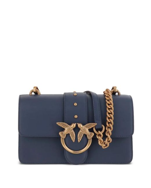 Pinko Blue Love Bag One Small Crossbody Bag