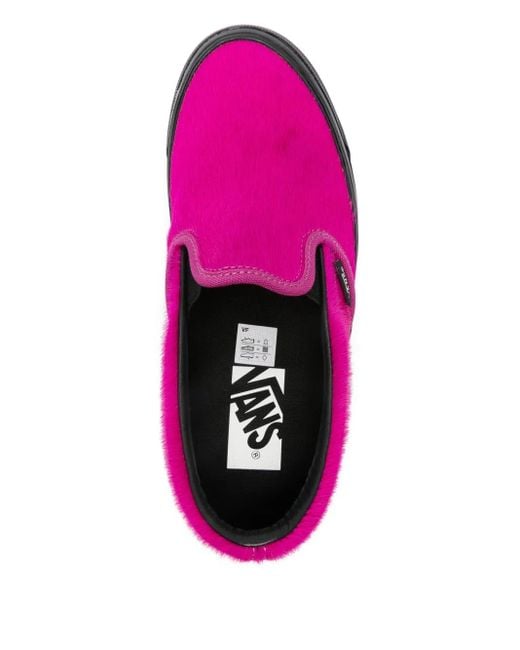 Vans Pink Textured Sneakers
