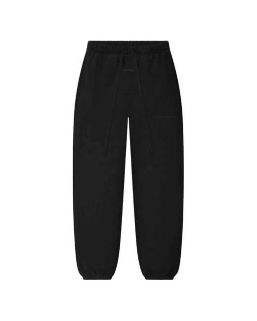 Fear Of God Black Logo-Print Track Pants