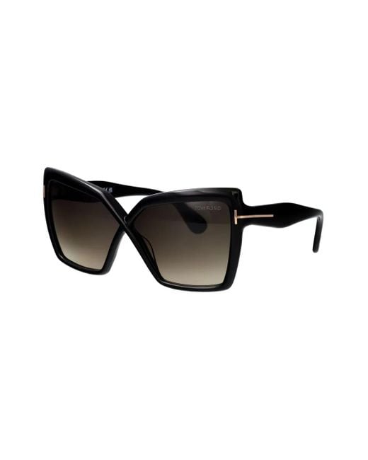 Tom Ford Black Fiore Sunglasses