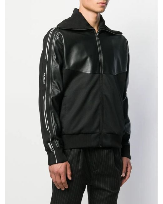 Givenchy Black Zipped Bomber Jacket for men