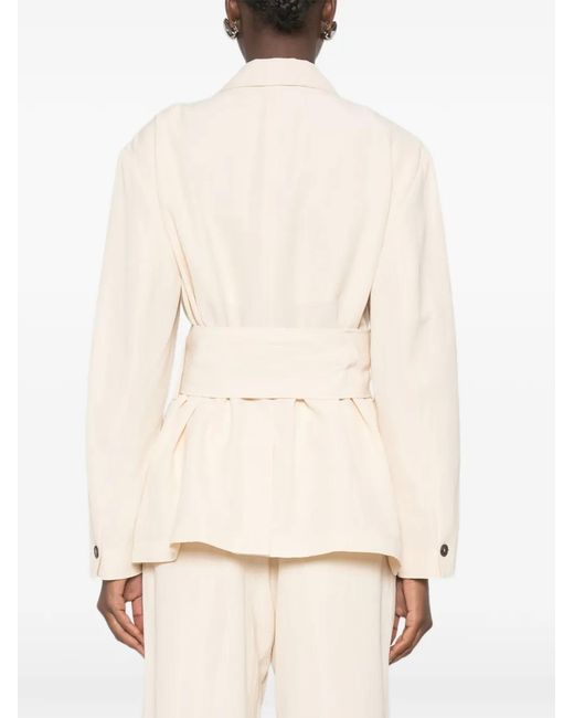 Blazer À Revers Crantés IRO en coloris White