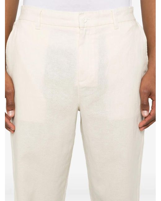 Les Deux Basic Hose in White für Herren