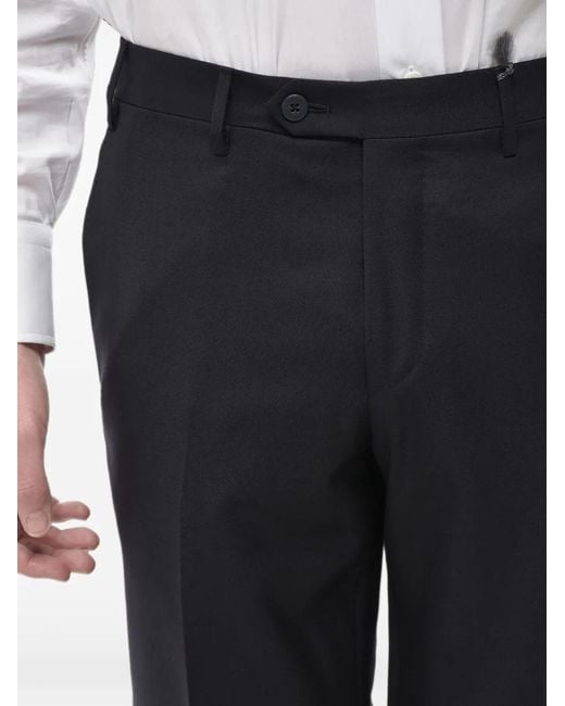 Corneliani Black Leader Trousers for men