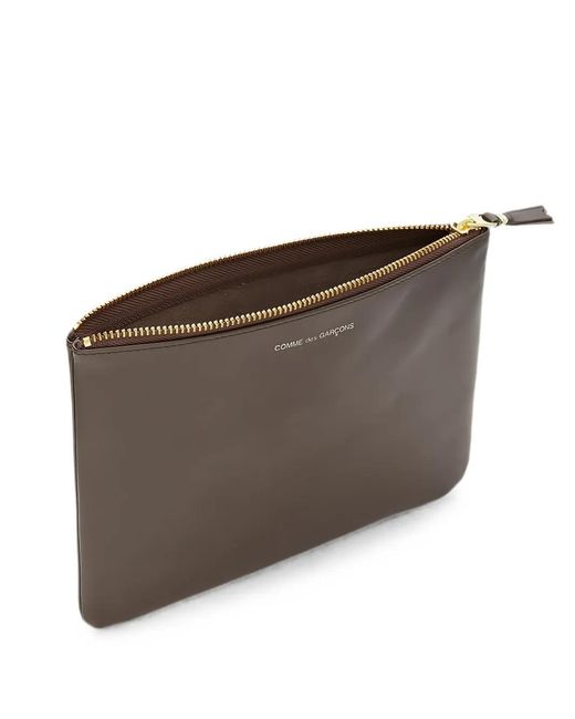Comme des Garçons Brown Classic Leather Pouch for men