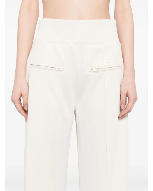 Courreges フレアパンツ White
