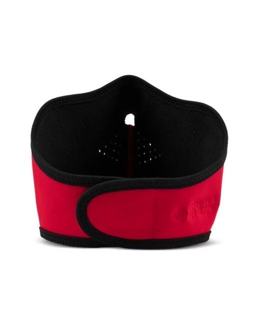 Supreme Red Logo Windstopper Face Mask