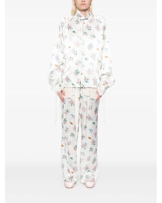 Midorikawa White Ufo Print Jacket