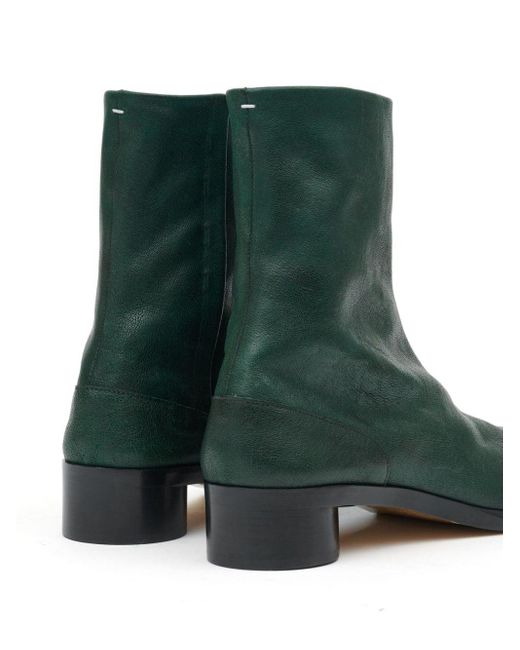 Maison Margiela Tabi 30mm Ankle Boots in Green for Men | Lyst UK