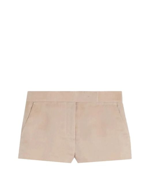 Max Mara Natural Silk Shorts