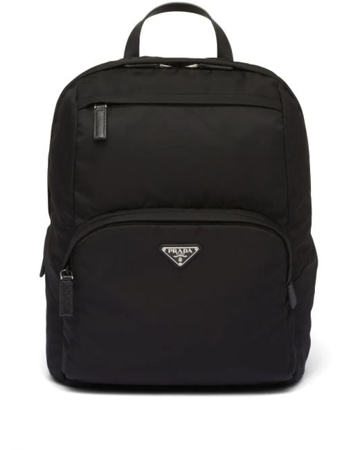 Prada Black Backpacks for men