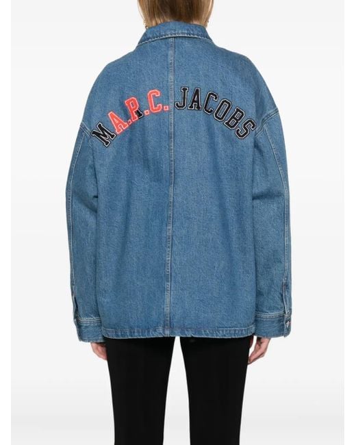Chaqueta Vaquera Con Hombros Caídos A.P.C. de color Blue