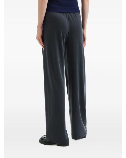 B+ AB Blue Drawstring-Fastening Palazzo Pants