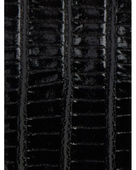 Roberto Cavalli White Serpentine Buckle Leather Belt