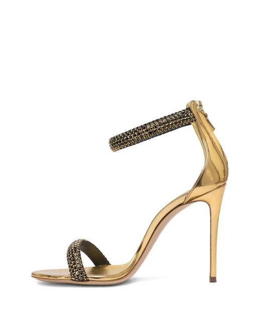Casadei Metallic Heeled Shoes