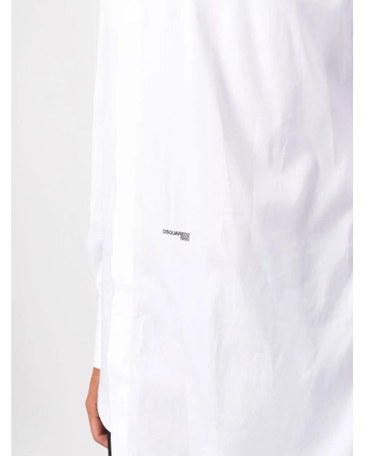 DSquared² White Ceresian Cotton Shirt for men