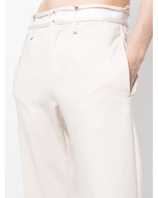 MM6 by Maison Margiela Pink 5 Pocket Trouser