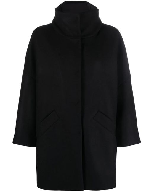 Abrigo Con Botones Herno de color Black