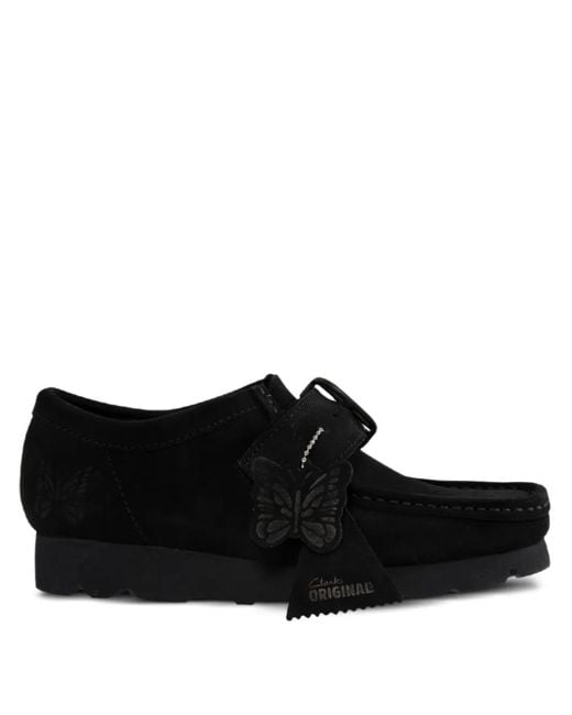 Needles Black X Clarks Walla Loafers for men