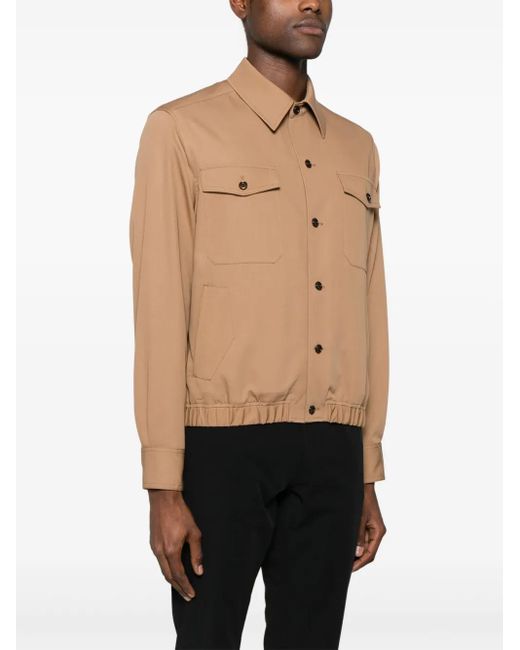 Lardini Natural Virgin-Wool Jacket for men