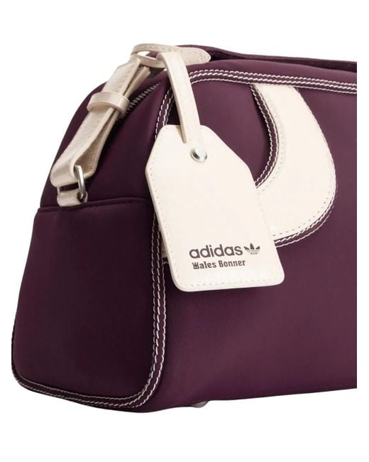 Wales Bonner Purple X Adidas Top Handle Shoulder Bag