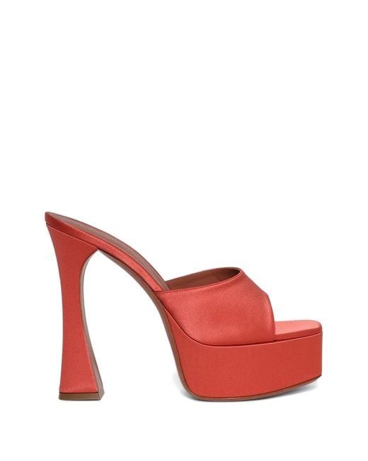 AMINA MUADDI Red Dalida Sandals