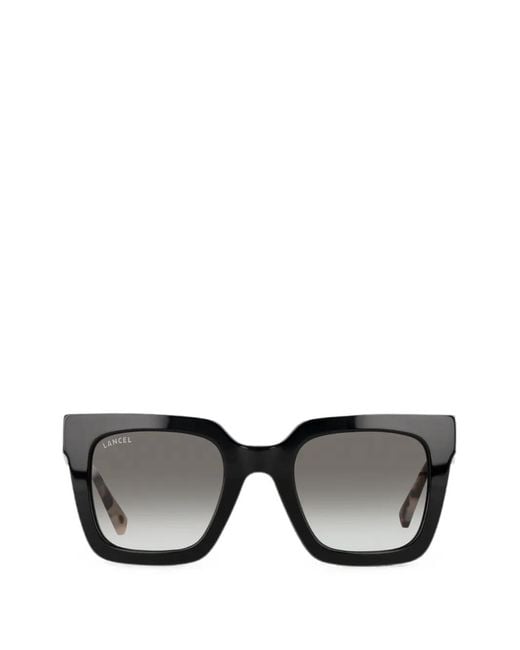 Lancel Black Lunettes De Soleil Louison À Monture Carrée