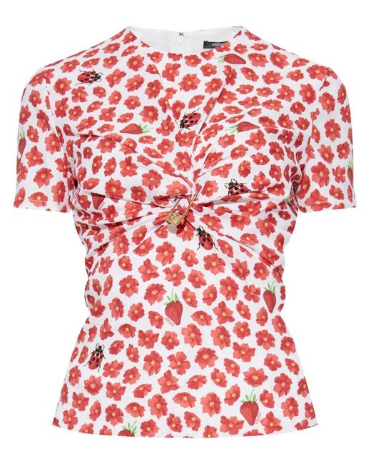 Versace Red Top