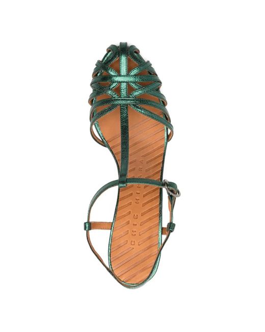 Chie Mihara Metallic Sandals