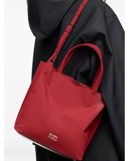 Bimba Y Lola Chihuahua ハンドバッグ L Red