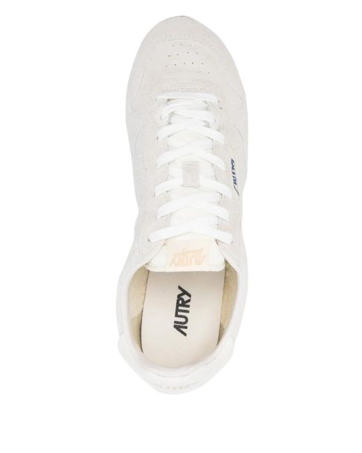 Autry White Windspin Sneakers for men