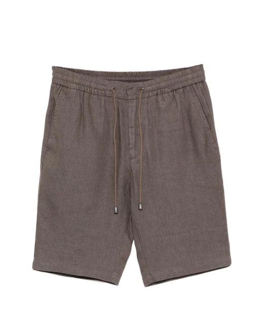 Sand Gray Drawstring Shorts for men