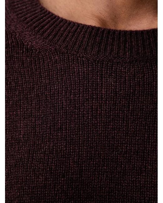 Marc O' Polo Black Crew-Neck Knitted Sweater
