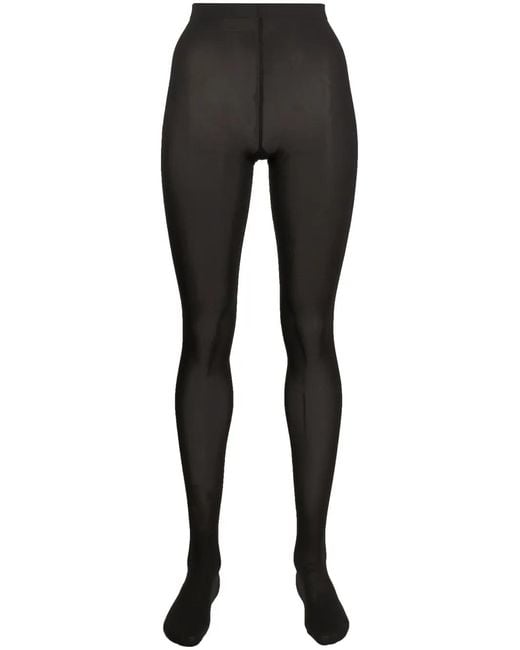 Falke Black High-Waisted Tights