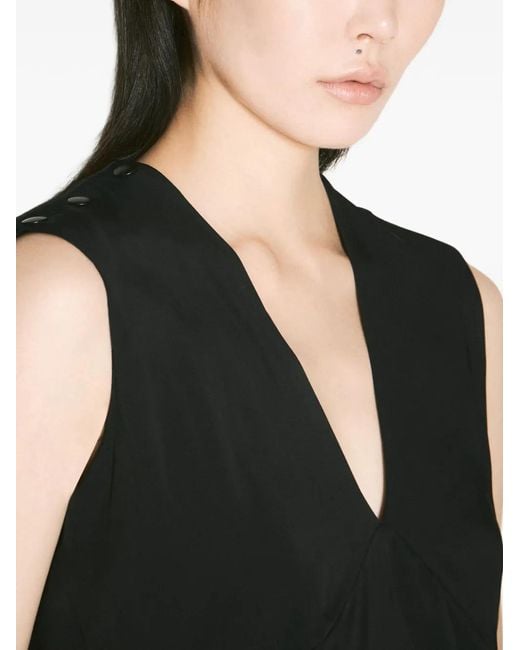 Kiko Kostadinov Black X Ecco.Kollektive Eero Blouse
