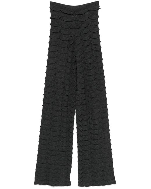 Nanushka Black Hedvig Trousers