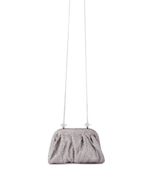 Benedetta Bruzziches Gray La Petite Venus Clutch Bag