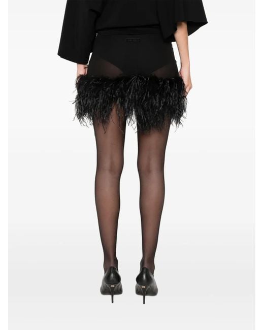 The Attico Black Miniskirt
