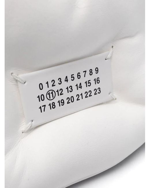 Maison Margiela White Small Glam Slam Flap Shoulder Bag