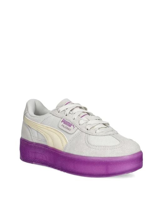 PUMA Purple Palermo Elevata Sneakers