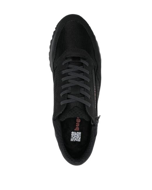 Bugatti Black Philip Panelled Sneakers for men