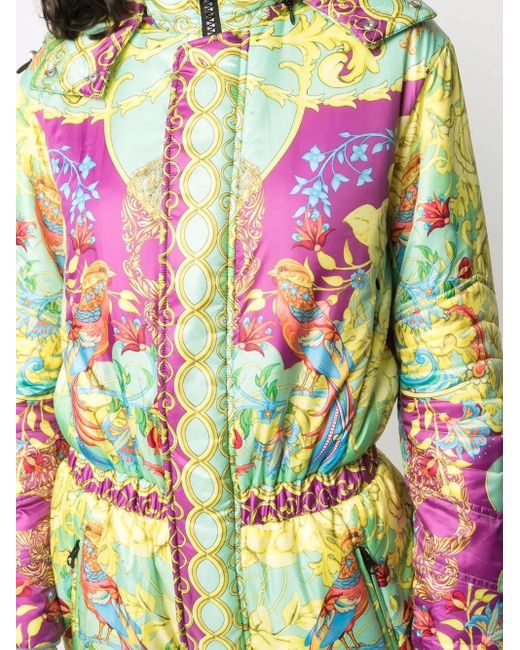 Philipp Plein Multicolor New Baroque Ski Jumpsuit