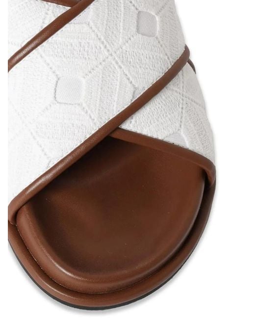 Max Mara Brown Sliders