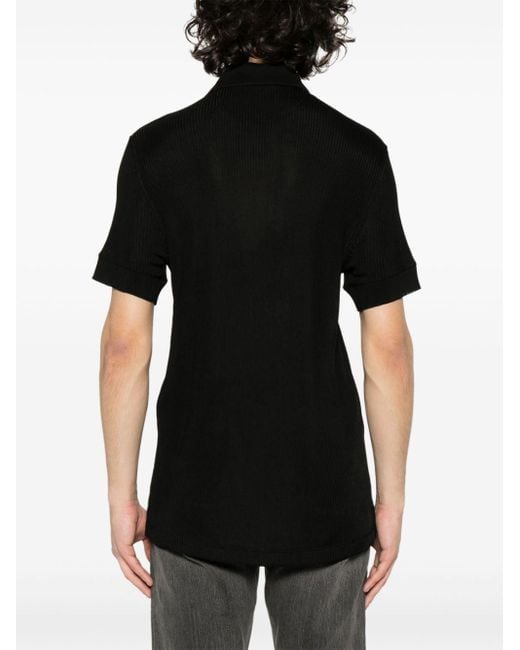 メンズ Tom Ford モノグラム ポロシャツ Black
