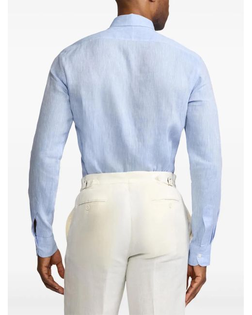 Ralph Lauren Chambray Overhemd in het Blue voor heren